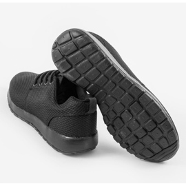 Zapatos deportivos negros para hombre MN15-B2 3