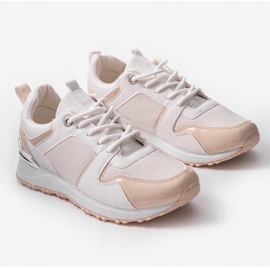 Calzado deportivo PC35 beige de moda marrón 4