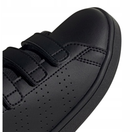 Zapatillas Adidas Vs Advantage Jr EF0222 negro rojo 2 Zapatillas Adidas Vs Advantage Jr EF0222 negro rojo 2