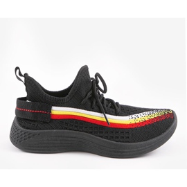 Zapatillas deportivas negras HB-48 negro 1 Zapatillas deportivas negras HB-48 negro 1