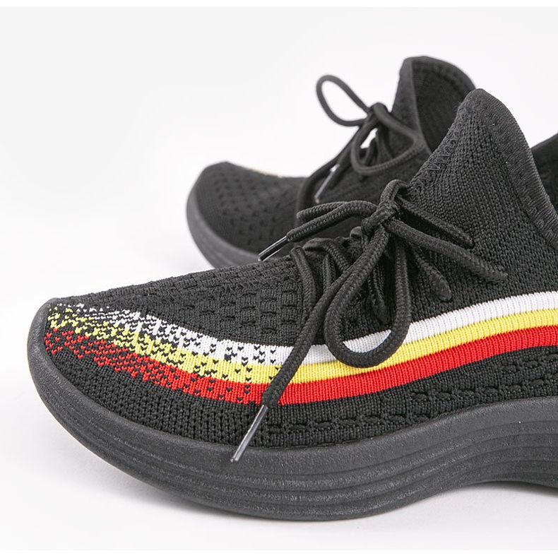 Zapatillas deportivas negras HB-48 negro 2 Zapatillas deportivas negras HB-48 negro 2