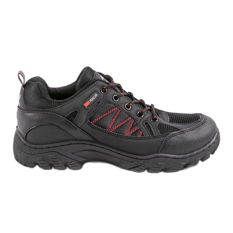 Zapatillas de trekking deportivas negras HL-1831B negro 1