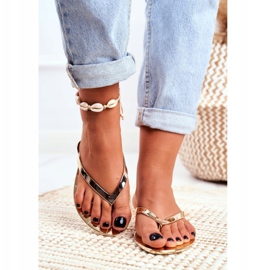 Chanclas Lu Boo Metallic Dorado Eltoro Ii gat. 3