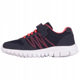 Zapatos Kappa Stay Jr 260527K 6729 azul marino rosado 2