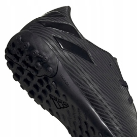 Las botas de fútbol adidas Nemeziz 19.4 Tf Jr EG3313 negro negro 4