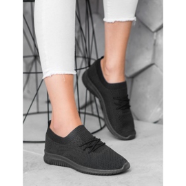 SHELOVET Zapatos deportivos bajos negro 1