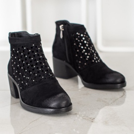 Botas VINCEZA caladas negro 1 Botas VINCEZA caladas negro 1