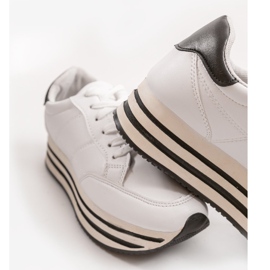 Zapatos deportivos blancos de mujer de moda 230-3 3