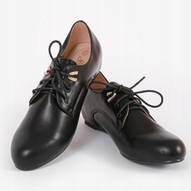 Zapato jazz negro clasico C10-1 2