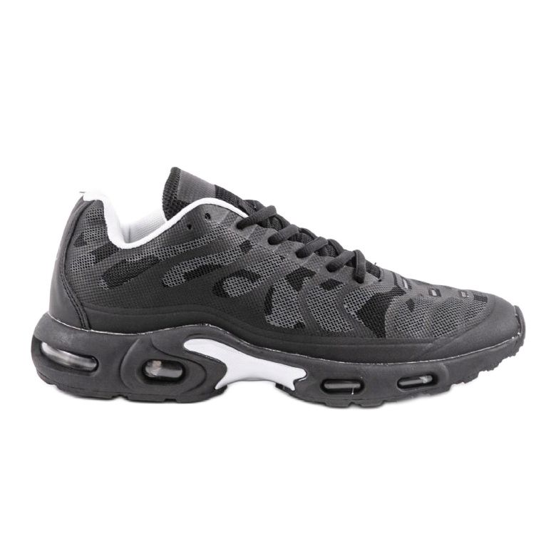 Zapatillas deportivas de hombre 15009-P negro 1