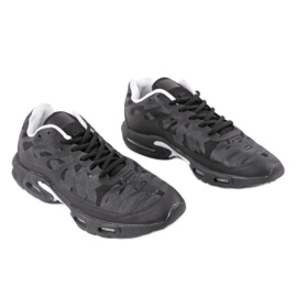 Zapatillas deportivas de hombre 15009-P negro 2