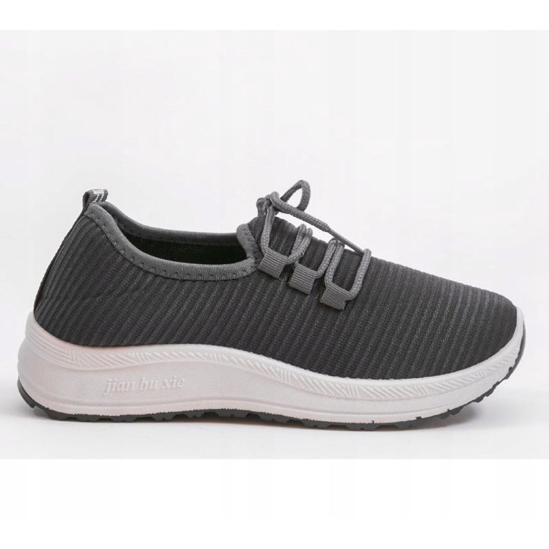 Zapatillas deportivas sin cordones LR005-3 grises 1 Zapatillas deportivas sin cordones LR005-3 grises 1
