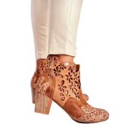 Botas De Mujer Con Tacón Alto Maciejka Primavera Rojo 04369-29 beige multicolor 1 Botas De Mujer Con Tacón Alto Maciejka Primavera Rojo 04369-29 beige multicolor 1