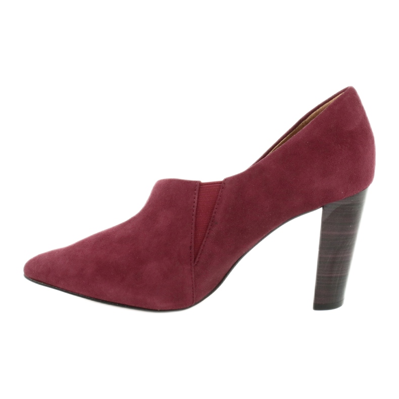 Caprice Borgoña para mujeres zapatos de mujer/vino Sede 24402 rojo 1