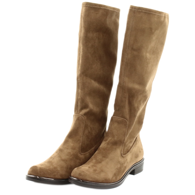 Botas elásticas coñac Caprice 25512 para mujer marrón 3 Botas elásticas coñac Caprice 25512 para mujer marrón 3