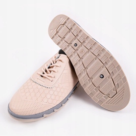 Zapatillas beige JH8685-2 marrón 3