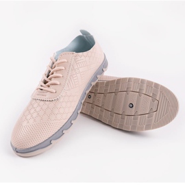 Zapatillas beige JH8685-2 marrón 4