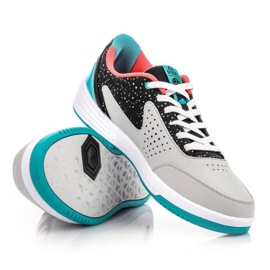 Zapatos de pico 43481B M 61455-61457 negro gris multicolor 3