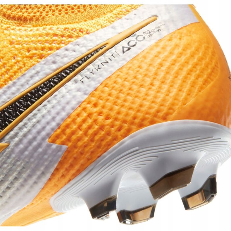 Zapatos de fútbol Nike Superfly 7 Elite Fg Jr AT8034-801 multicolor amarillo 1