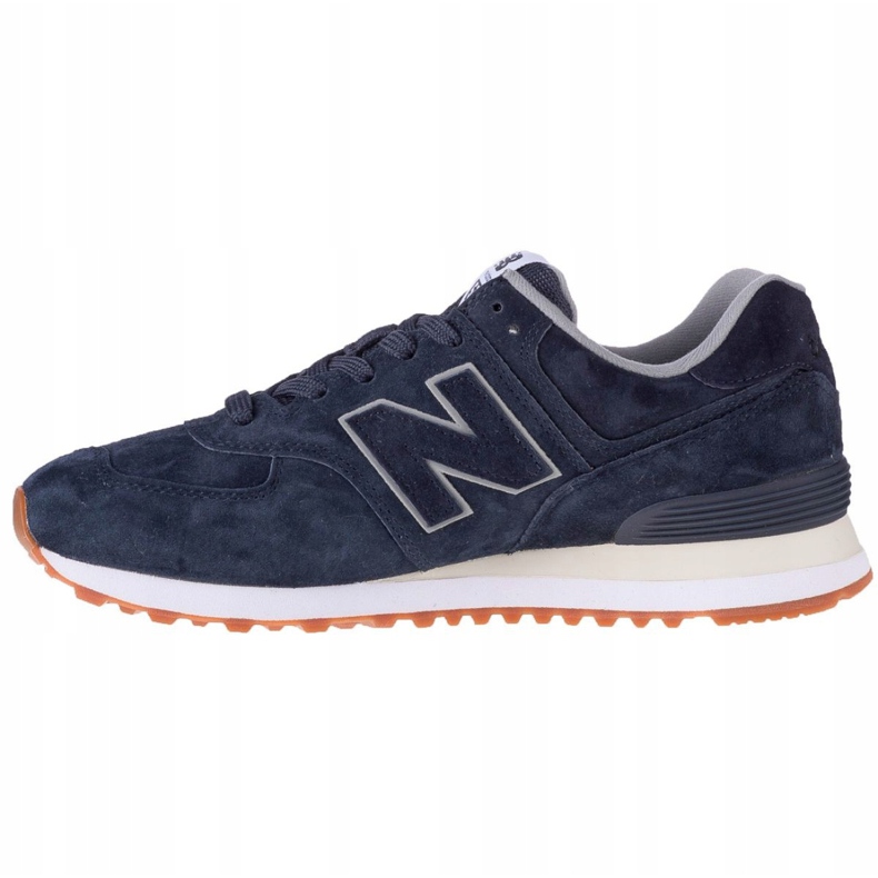 Zapatillas New Balance M ML574EMA azul marino 1