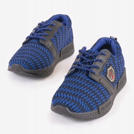 PA1 Zapato deportivo azul marino claro PH-16 1
