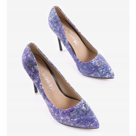 Alfileres flor morada 0116-4 violeta multicolor 3