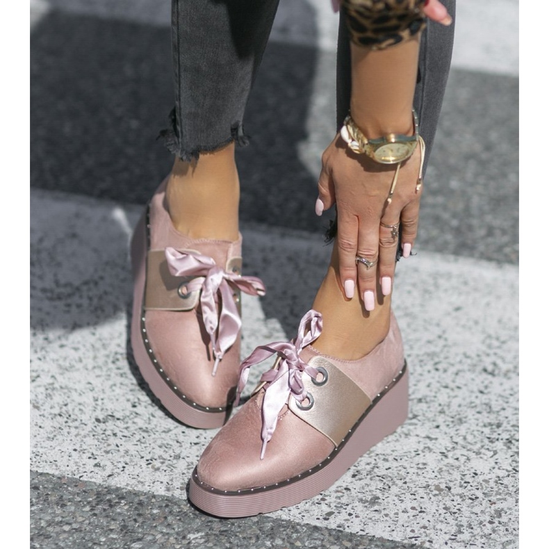 Zapatos de Jazz Rosados ​​NC86 1