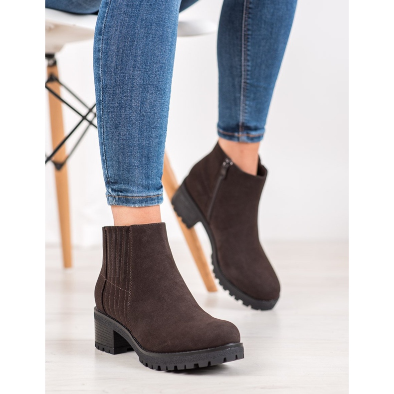 J. Star Botas marrones clásicas marrón 1