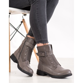 J. Star Botas grises con banda elástica 1 J. Star Botas grises con banda elástica 1