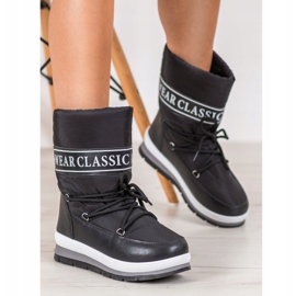 GOLL Use botas de nieve clásicas negro 2 GOLL Use botas de nieve clásicas negro 2