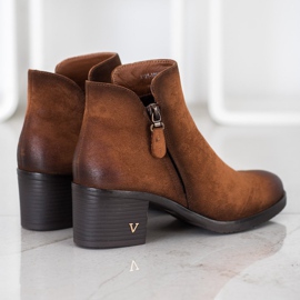 Botas de ante VINCEZA marrón 4