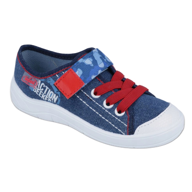 Calzado infantil befado 251X101 blanco rojo azul 1