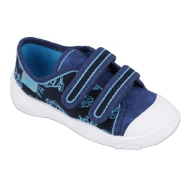 Calzado infantil befado 907P102 azul marino azul 1