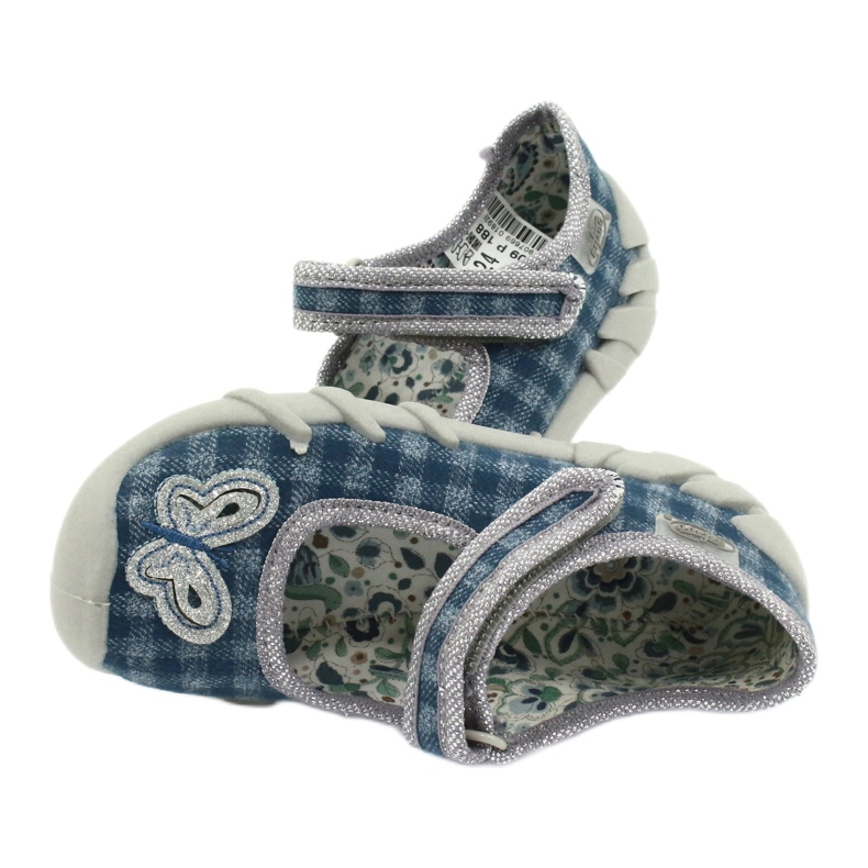 Calzado infantil befado 109P188 azul gris 5