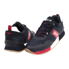 Zapatos Deportivos Big Star GG174182 Marine blanco rojo azul marino 3