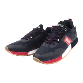 Zapatos Deportivos Big Star GG174182 Marine blanco rojo azul marino 2