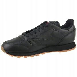 Reebok Classic Lthr M 49800 Zapatos negro 1