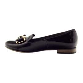 Zapatos de salón para mujer Kotyl 3404 oro negro 6