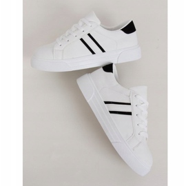 Zapatillas de mujer blancas CC-20 Black blanco negro 1