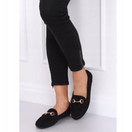 Mocasines de mujer negros CH-1M16 Black 1 Mocasines de mujer negros CH-1M16 Black 1