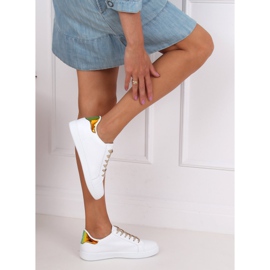 Zapatillas de mujer blancas 5G-2 Gold blanco 5