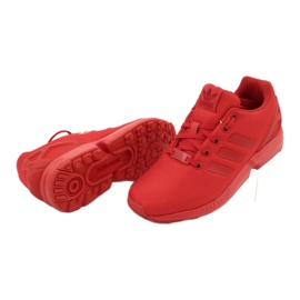 Zapatillas Adidas Originals Zx Flux Jr EG3823 rojo 3 Zapatillas Adidas Originals Zx Flux Jr EG3823 rojo 3