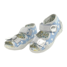 Calzado infantil befado 242P101 azul plata 2