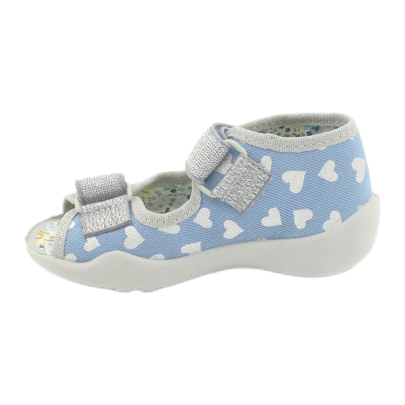 Calzado infantil befado 242P101 azul plata 1