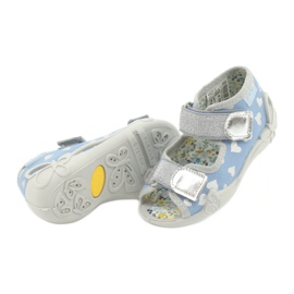 Calzado infantil befado 242P101 azul plata 3 Calzado infantil befado 242P101 azul plata 3