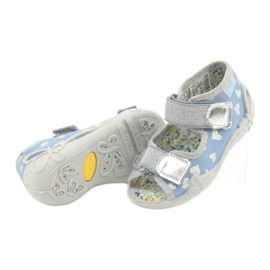 Calzado infantil befado 242P101 azul gris 4