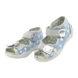 Calzado infantil befado 242P101 azul gris 3