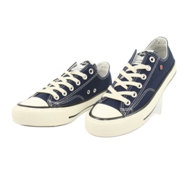 Carritos Lee Cooper azul marino atados 2