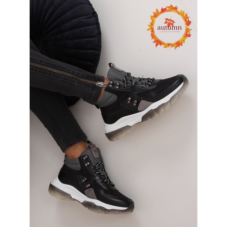 Botines negros 2000-C03 Negro 1