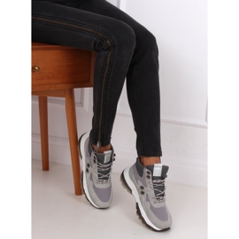 Zapatillas deportivas altas grises 2000-C03 Gris 5